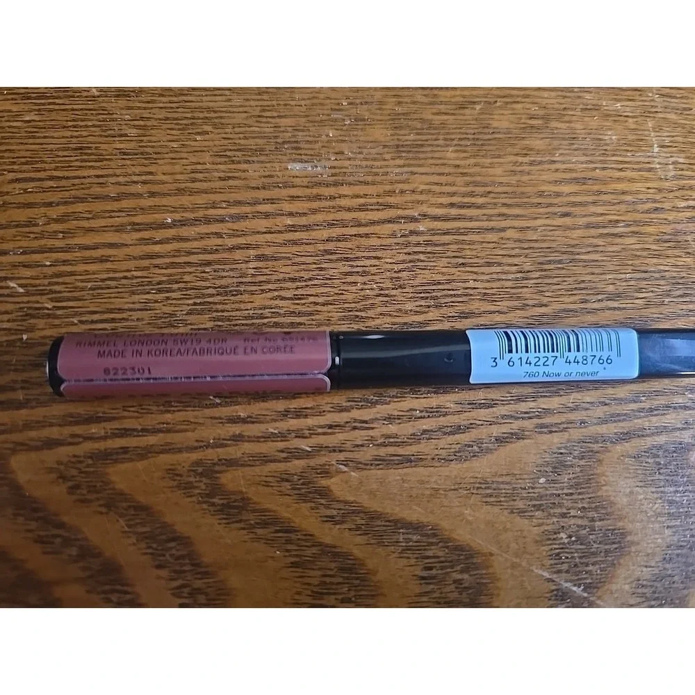 Rimmel Lip Art Graphic‎ Liner + Liquid Lipstick - 760 Now or Never, 0.06 fl oz